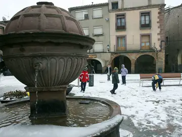 Imagen de la plaza de Prades, en Tarragona Imagen de la plaza de Prades, en Tarragona