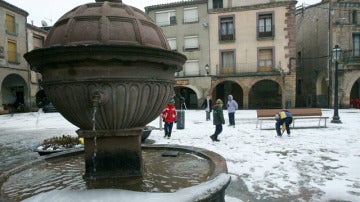 Imagen de la plaza de Prades, en Tarragona