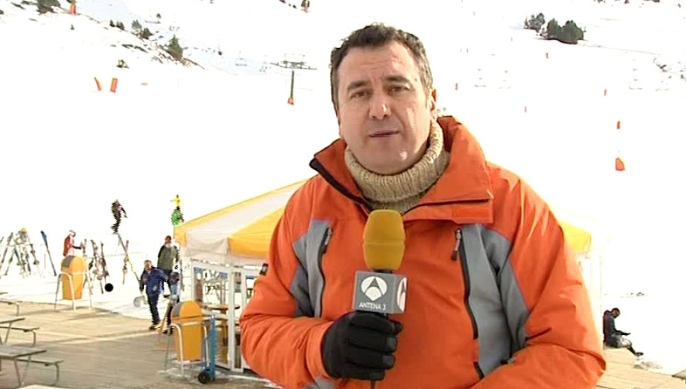 Roberto Brasero en Baqueira