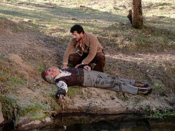 Roberto halla el cadáver de Peralta