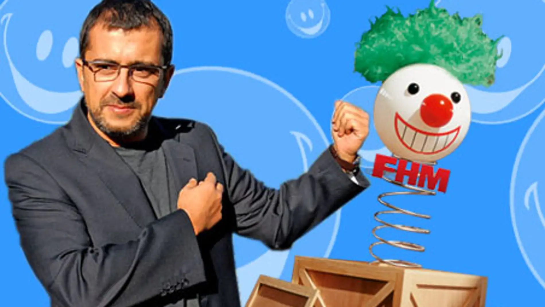 Imagen de la polémica en la web de FHM