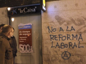 Protestas contra la reforma laboral