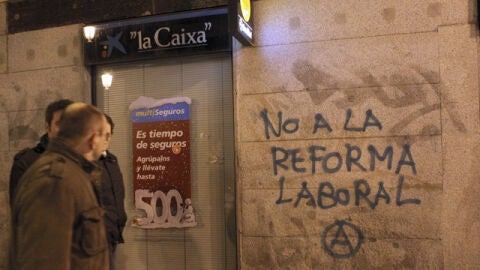 Protestas contra la reforma laboral