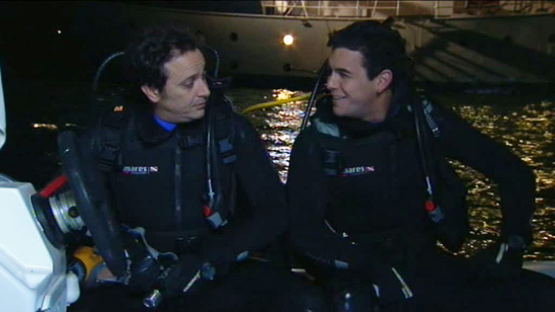 Padre e hijo, mano a mano