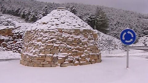 Nieve en Castell&oacute;n