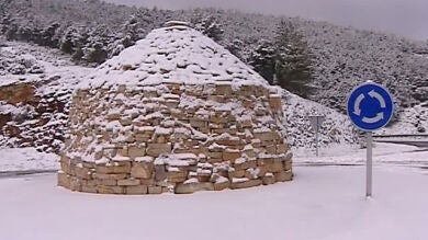 La provincia de Castellón continúa en alerta por nieve