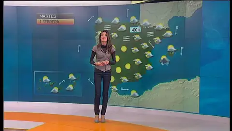 Previsión del tiempo por la mañana 1 de febrero Previsión del tiempo por la mañana 1 de febrero