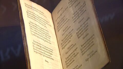 Por primera vez se ve en el Pa&iacute;s Vasco el primer libro impreso en euskera 