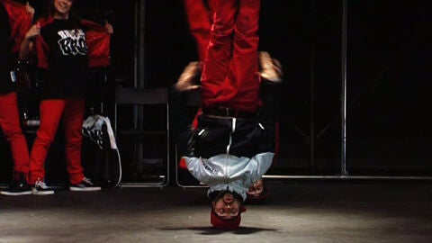 Bailar&iacute;n de hip hop