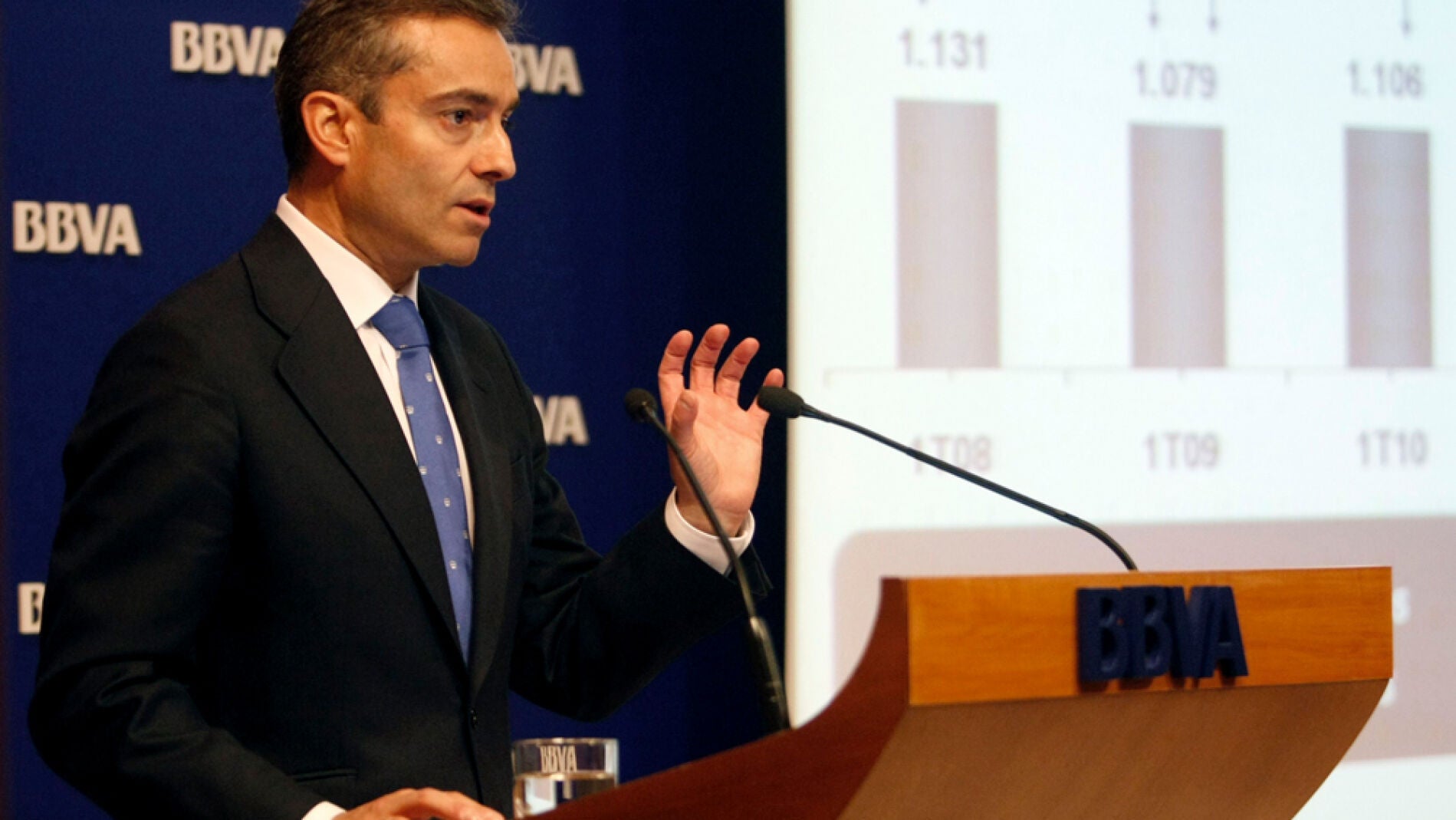 El consejero delegado del BBVA, &Aacute;ngel Cano