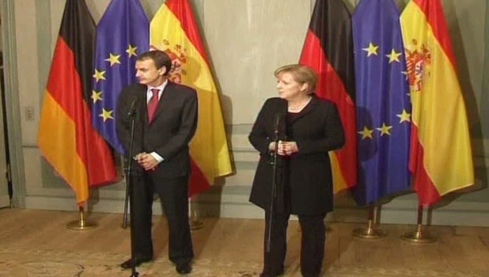Merkel visita España