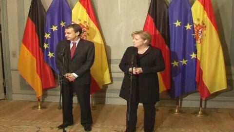 Merkel visita Espa&ntilde;a