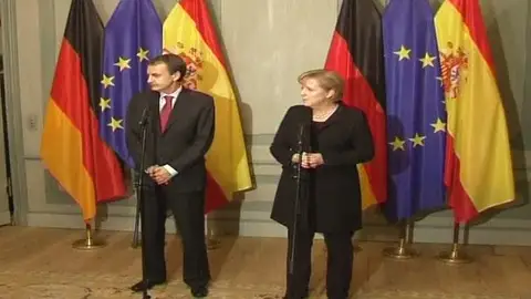 Merkel visita España Merkel visita España