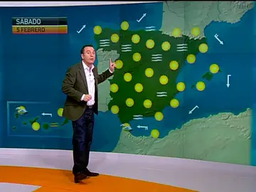 La previsión del tiempo (03-02-2011) tarde La previsión del tiempo (03-02-2011) tarde