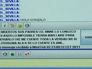 Las conversaciones de Samuel Benítez en el chat Las conversaciones de Samuel Benítez en el chat