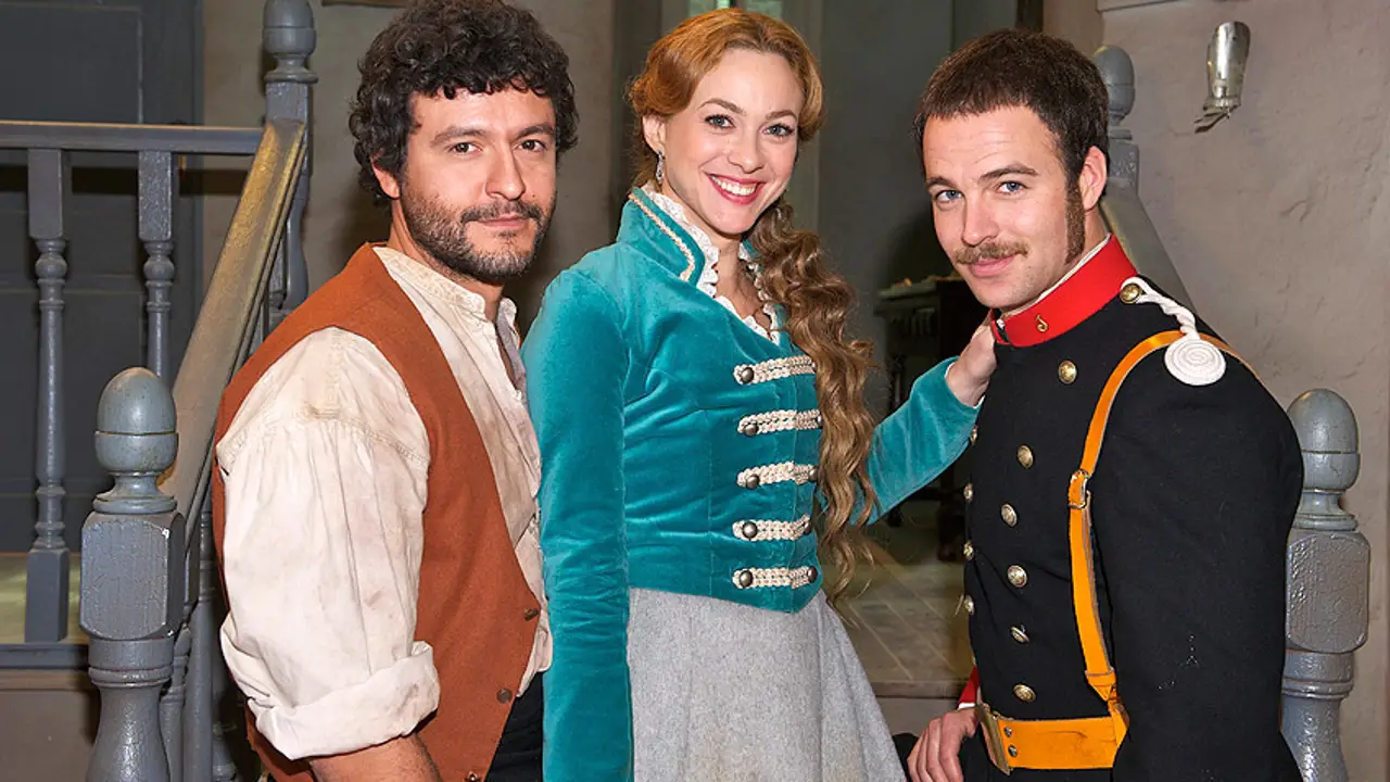 Sara, Roberto y Miguel