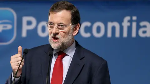 Rajoy, en un acto en Barcelona Rajoy, en un acto en Barcelona