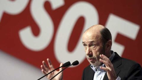 Rubalcaba en un acto p&uacute;blico