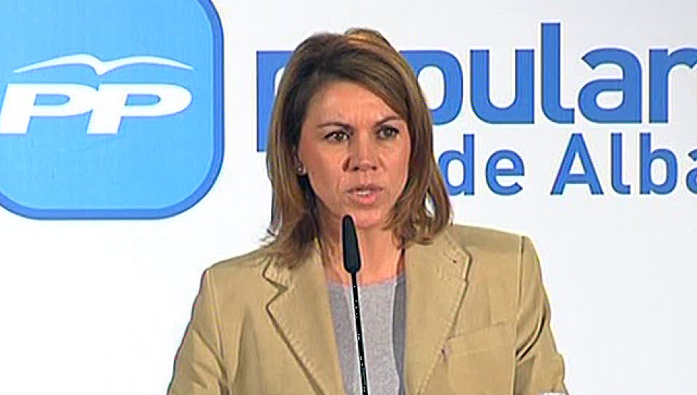Mitin en La Roda de Cospedal