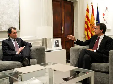 Artur Mas y José Luis Rodríguez Zapatero Artur Mas y José Luis Rodríguez Zapatero