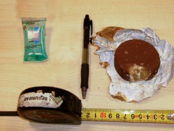 Cocaína escondida en Alfajores Cocaína escondida en Alfajores