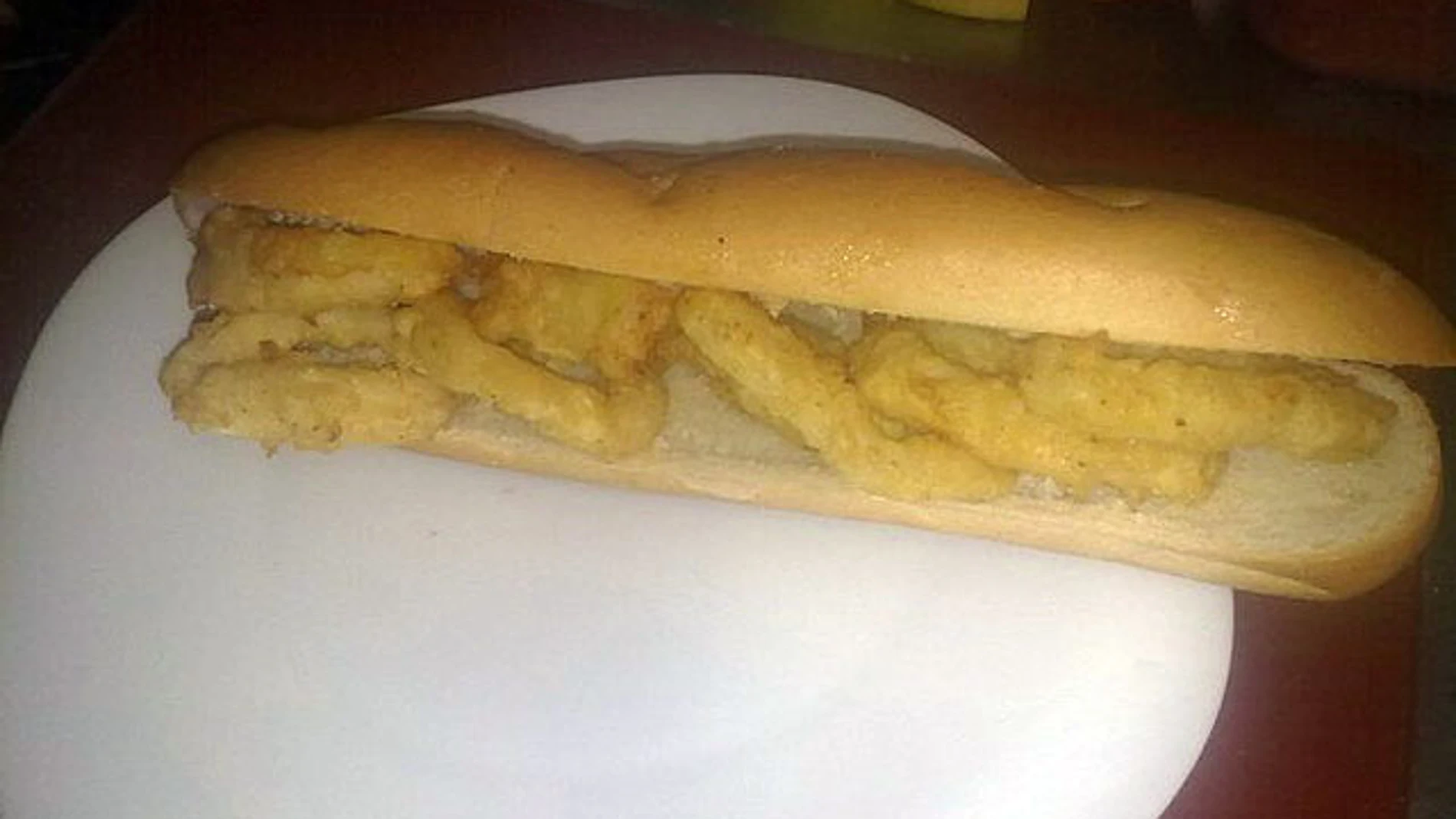 Bocadillo de calamares Bocadillo de calamares