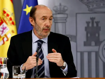 Rubalcaba tras el Consejo de Ministros Rubalcaba tras el Consejo de Ministros