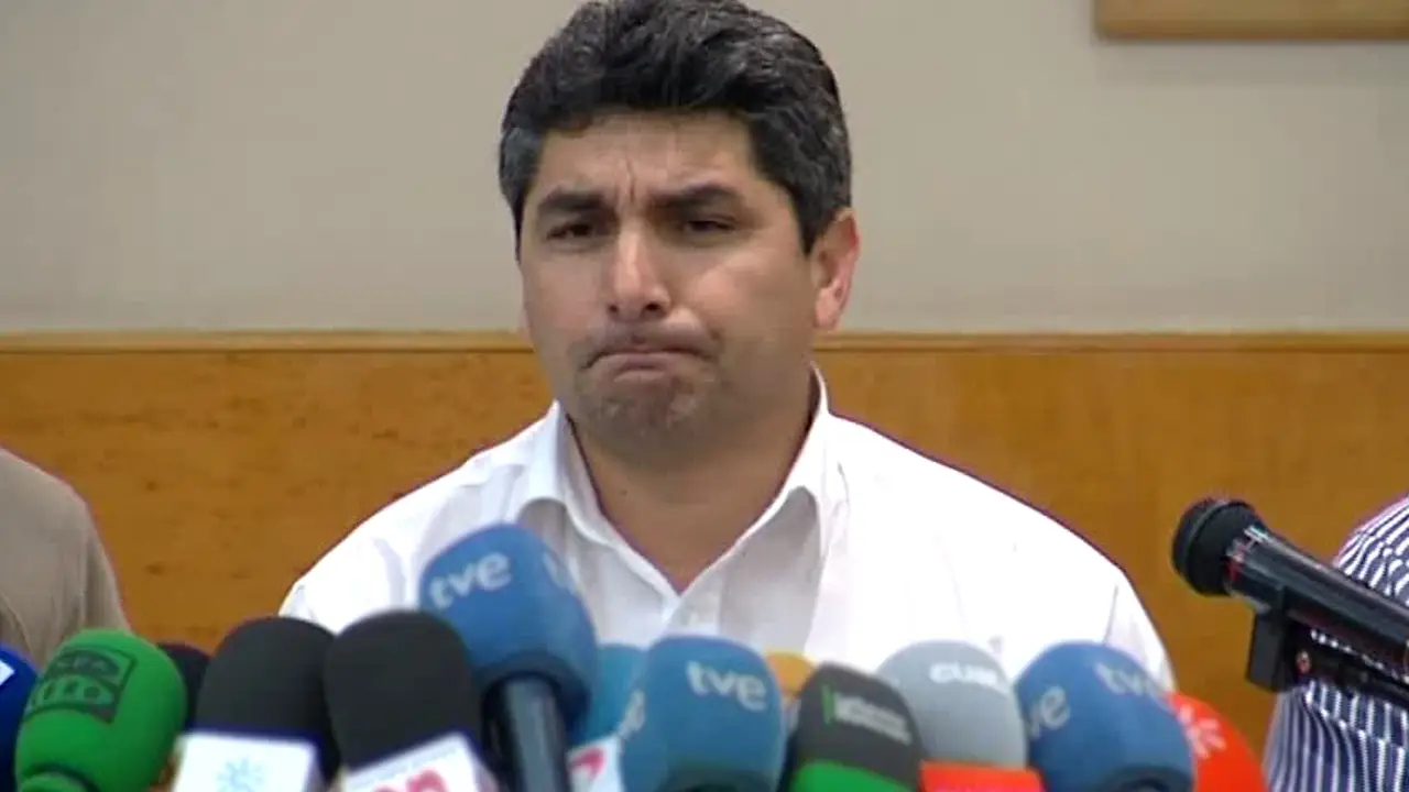 Rueda de prensa de Juan José Cortés