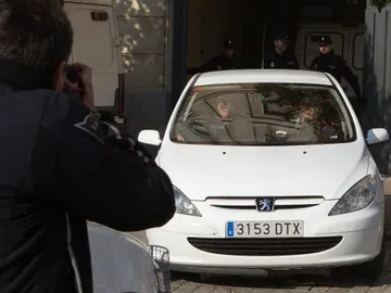 El coche que traslada a 'El Cuco' El coche que traslada a 'El Cuco'