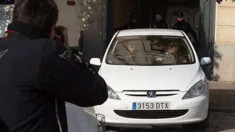 El coche que traslada a 'El Cuco' El coche que traslada a 'El Cuco'