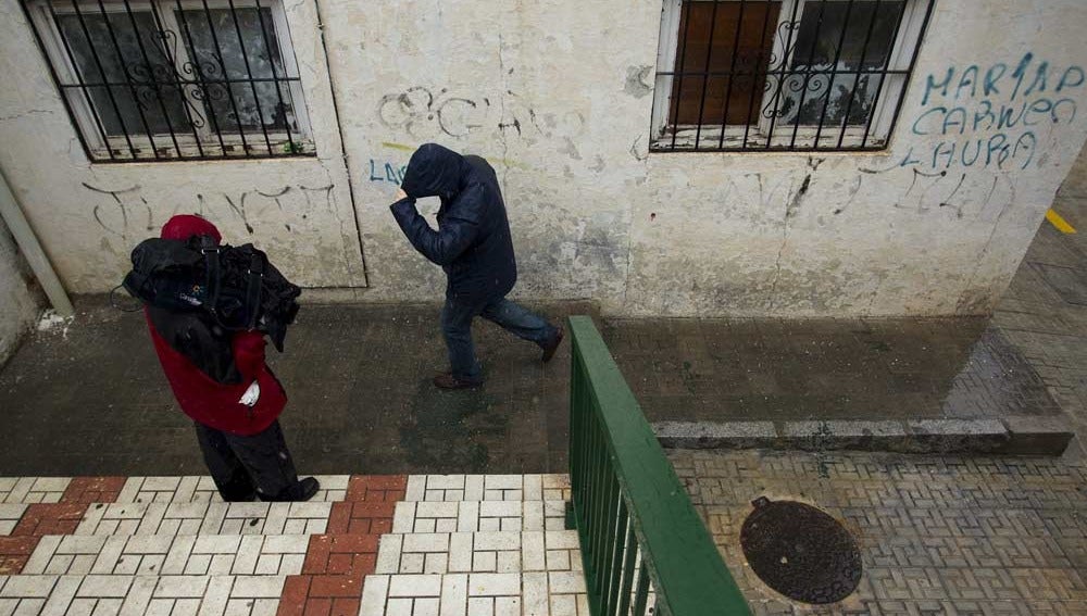 Lugar donde se ha producido el ataque en Málaga