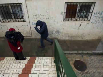 Lugar donde se ha producido el ataque en Málaga Lugar donde se ha producido el ataque en Málaga