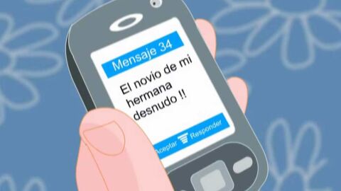 Mensaje de m&oacute;vil