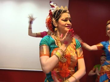 La danza india y el flamenco, unidos