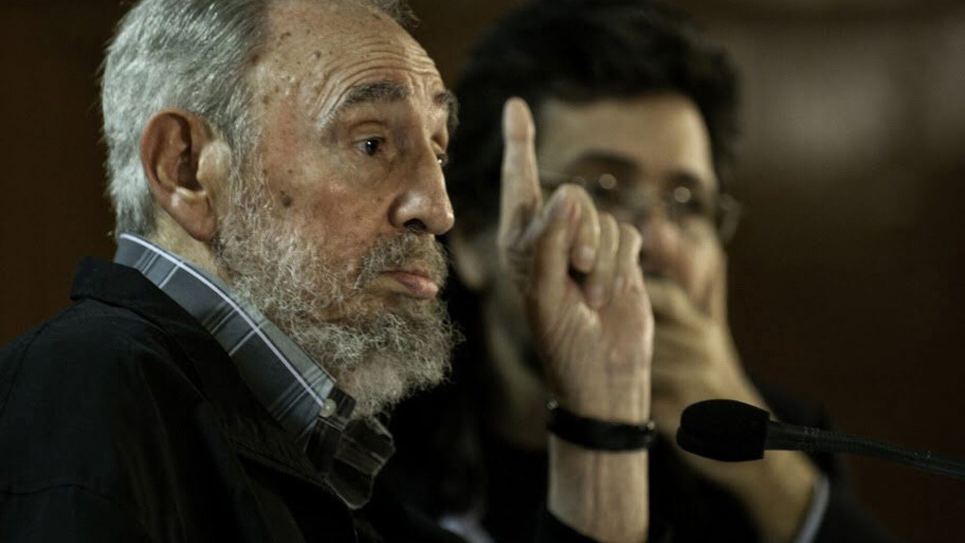 Castro, en una de sus &uacute;ltimas apariciones