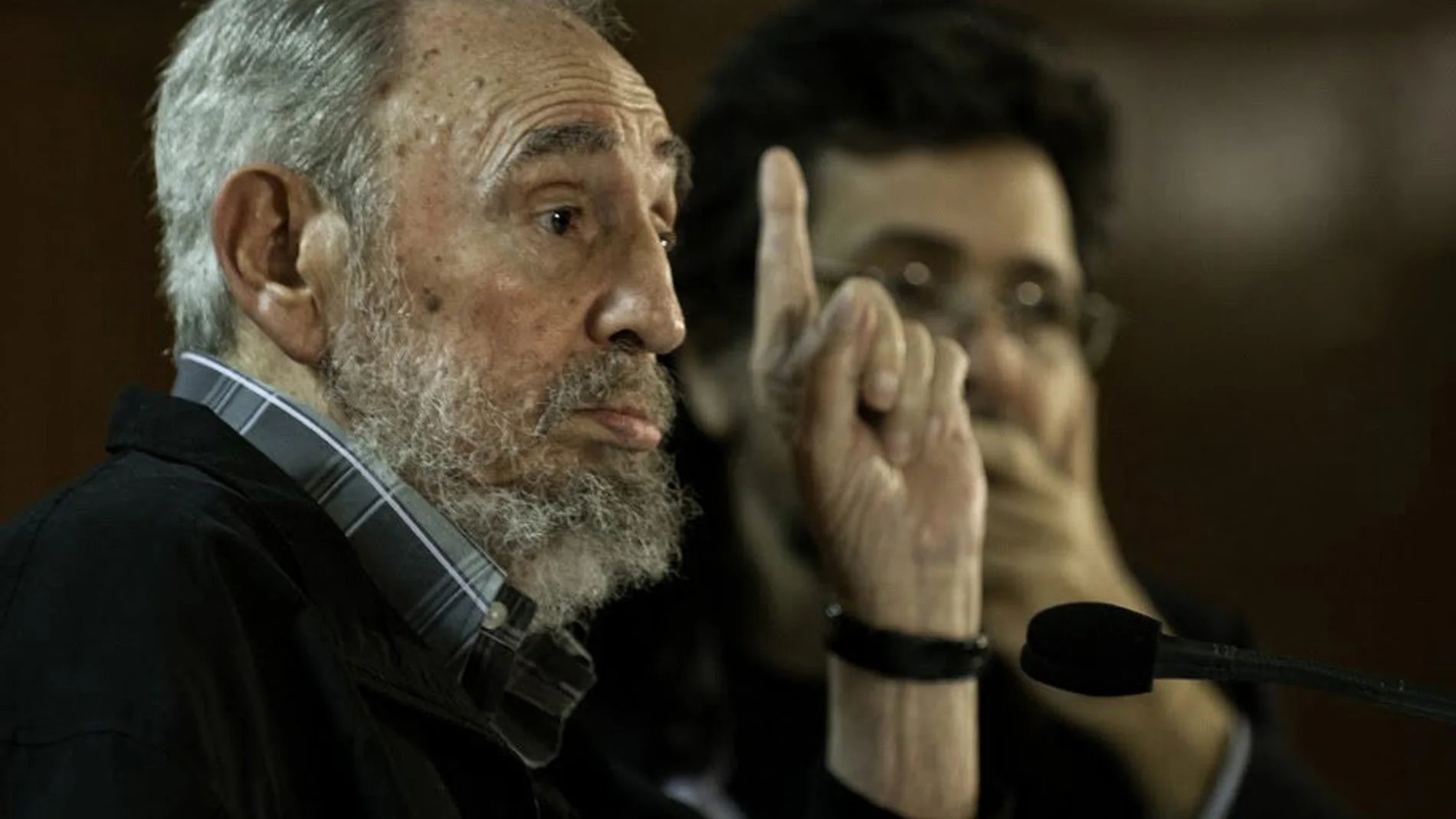 Castro, en una de sus últimas apariciones Castro, en una de sus últimas apariciones