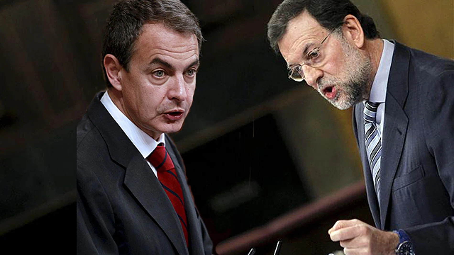 Rifirrafe entre Zapatero y Rajoy