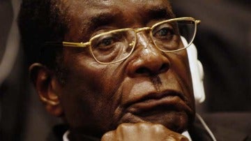 Robert Mugabe, presidente de Zimbabue