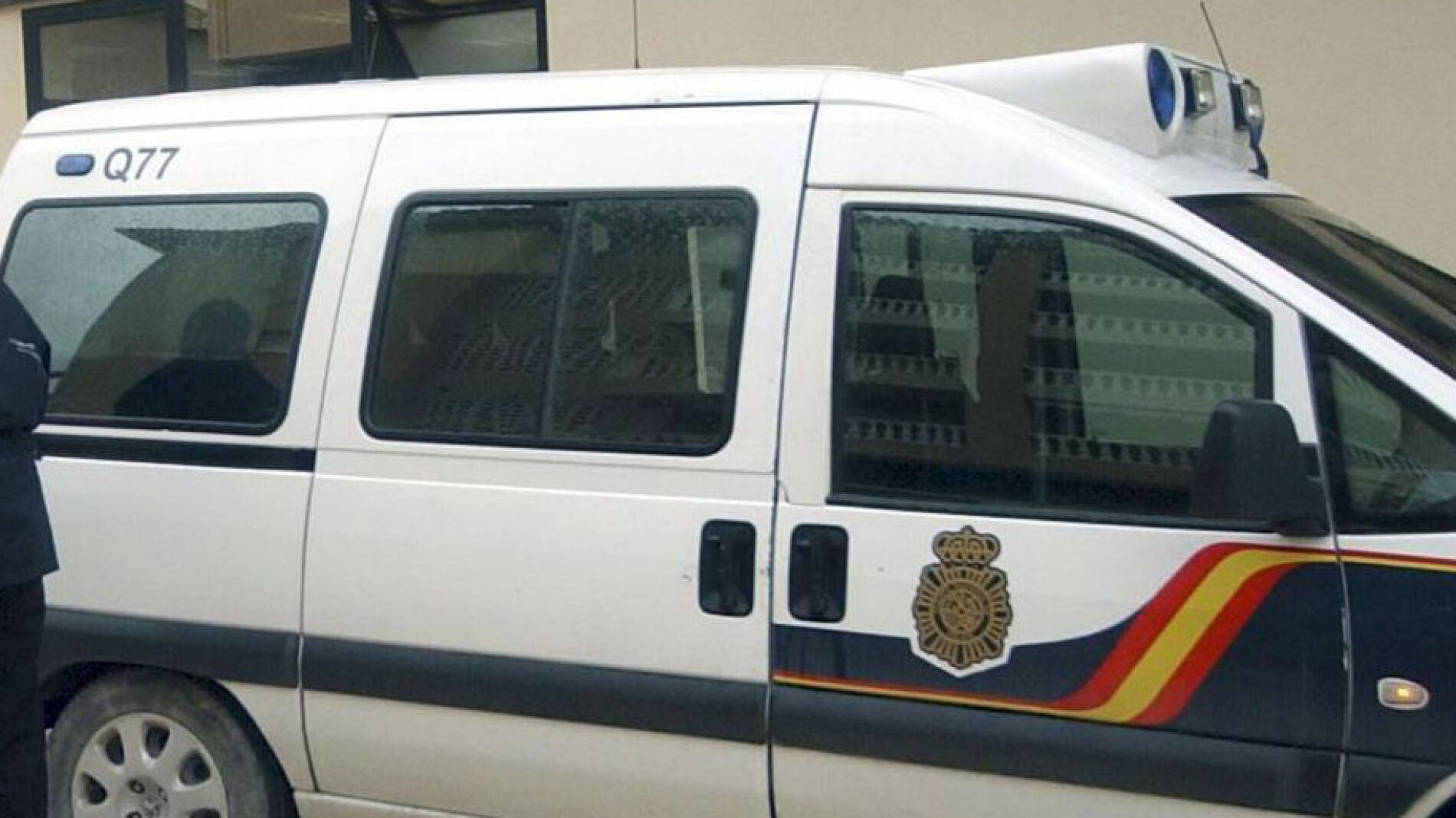 Veh&iacute;culo de la Polic&iacute;a Nacional