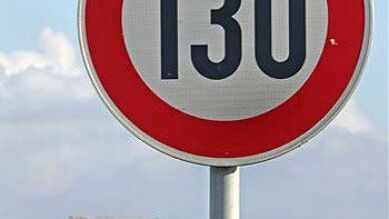 La velocidad máxima de 130 km/hora entrará en vigor en marzo 