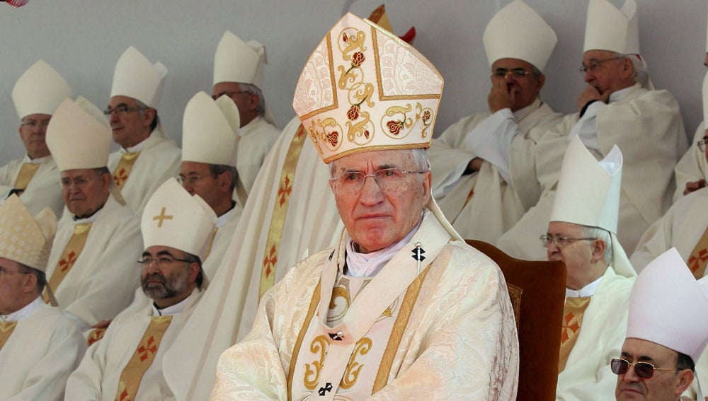 El cardenal Rouco Varela