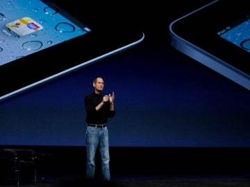 Steve Jobs presenta el nuevo iPad