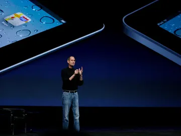 Steve Jobs presenta el nuevo iPad Steve Jobs presenta el nuevo iPad
