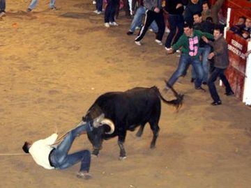 Un joven francés herido muy grave en el Carnaval del Toro de Ciudad Rodrigo