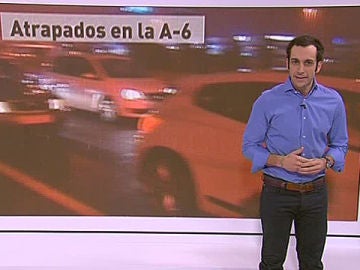 Atrapados en la A 6