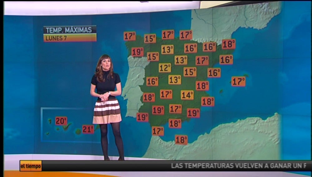 La previsión del tiempo noche 6 de marzo
