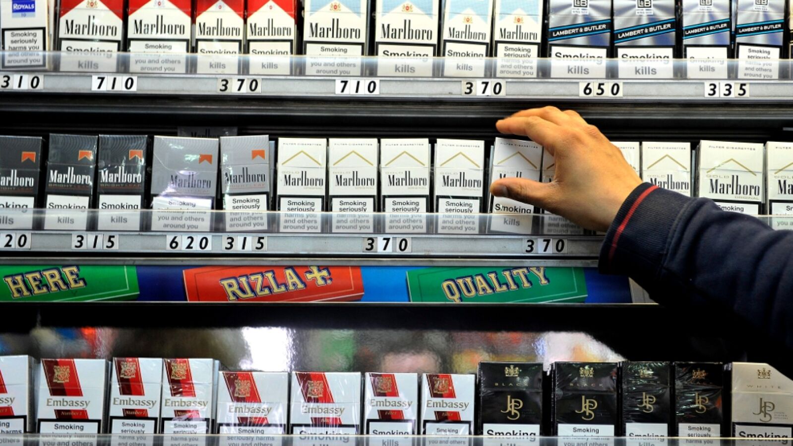 Sube diez céntimos el precio de las cajetillas de tabaco 'Fortuna' y 'Nobel'