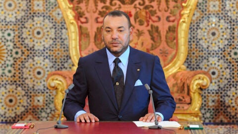 El rey Mohamed VI