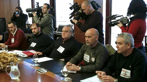 Los sindicatos de AENA, en la mesa de negociación Los sindicatos de AENA, en la mesa de negociación