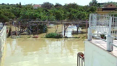 Atrapados por las lluvias en M&aacute;laga